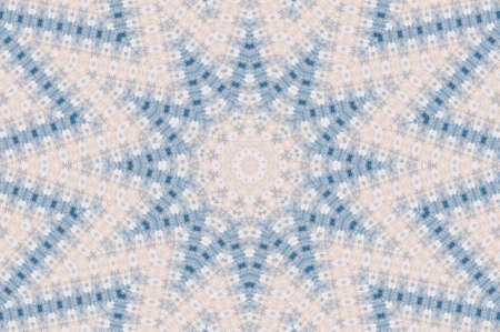 Abstract Colorful Painted Kaleidoscopic Graphic Background. Futuristic Psychedelic Hypnotic Backdrop Pattern With Texture. Folk Ethnic Floral Ornamental Mandala. Vintage Decorative Geometric Mosaicの写真素材