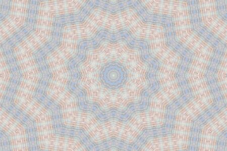 Abstract Colorful Painted Kaleidoscopic Graphic Background. Futuristic Psychedelic Hypnotic Backdrop...