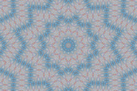 Abstract Colorful Painted Kaleidoscopic Graphic Background. Futuristic Psychedelic Hypnotic Backdrop...
