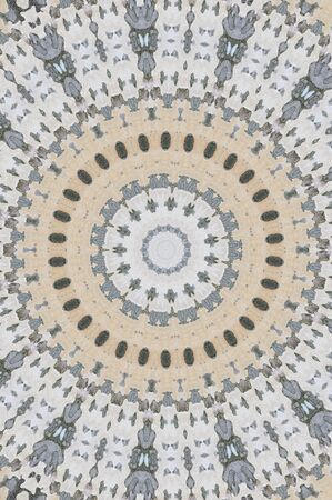 Abstract Colorful Painted Kaleidoscopic Graphic Background. Futuristic Psychedelic Hypnotic Backdrop...