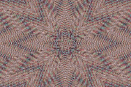 Abstract Colorful Painted Kaleidoscopic Graphic Background. Futuristic Psychedelic Hypnotic Backdrop Pattern With Texture. Folk Ethnic Floral Ornamental Mandala. Vintage Decorative Geometric Mosaicの写真素材