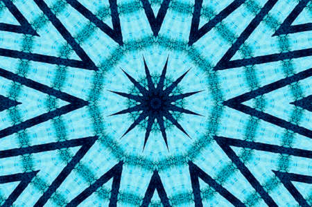 Abstract Colorful Painted Kaleidoscopic Graphic Background. Futuristic Psychedelic Hypnotic Backdrop...
