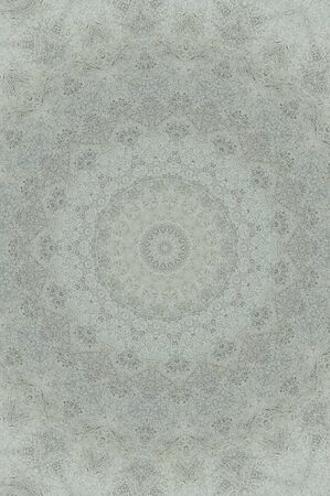 Abstract Colorful Painted Kaleidoscopic Graphic Background. Futuristic Psychedelic Hypnotic Backdrop Pattern With Texture. Folk Ethnic Floral Ornamental Mandala. Vintage Decorative Geometric Mosaicの写真素材