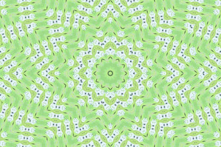 Abstract Colorful Painted Kaleidoscopic Graphic Background. Futuristic Psychedelic Hypnotic Backdrop...