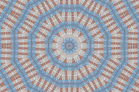 Abstract Colorful Painted Kaleidoscopic Graphic Background. Futuristic Psychedelic Hypnotic Backdrop...