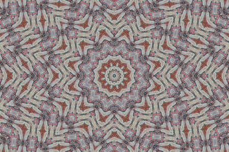 Abstract Colorful Painted Kaleidoscopic Graphic Background. Futuristic Psychedelic Hypnotic Backdrop...