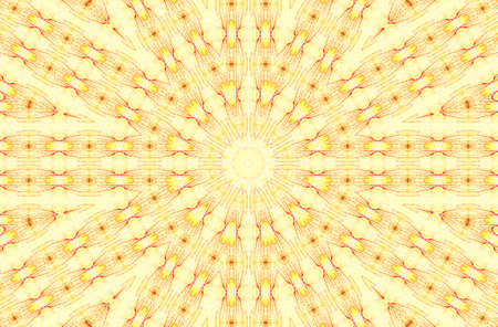 Abstract Colorful Painted Kaleidoscopic Graphic Background. Futuristic Psychedelic Hypnotic Backdrop...