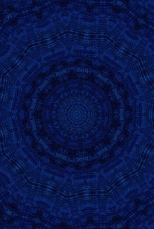Abstract Colorful Painted Kaleidoscopic Graphic Background. Futuristic Psychedelic Hypnotic Backdrop Pattern With Texture. Folk Ethnic Floral Ornamental Mandala. Vintage Decorative Geometric Mosaicの写真素材