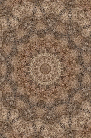 Abstract Colorful Painted Kaleidoscopic Graphic Background. Futuristic Psychedelic Hypnotic Backdrop...
