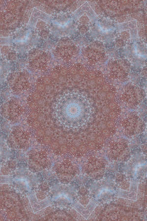 Abstract Colorful Painted Kaleidoscopic Graphic Background. Futuristic Psychedelic Hypnotic Backdrop...