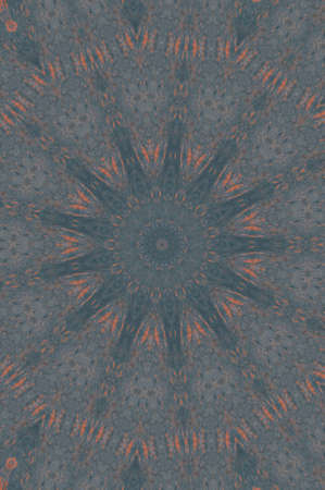 Abstract Colorful Painted Kaleidoscopic Graphic Background. Futuristic Psychedelic Hypnotic Backdrop...