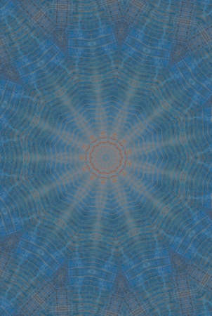 Abstract Colorful Painted Kaleidoscopic Graphic Background. Futuristic Psychedelic Hypnotic Backdrop...