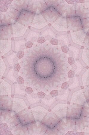 Abstract Colorful Painted Kaleidoscopic Graphic Background. Futuristic Psychedelic Hypnotic Backdrop Pattern With Texture. Folk Ethnic Floral Ornamental Mandala. Vintage Decorative Geometric Mosaicの写真素材