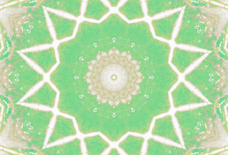 Abstract Colorful Painted Kaleidoscopic Graphic Background. Futuristic Psychedelic Hypnotic Backdrop...