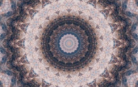 Abstract Colorful Painted Kaleidoscopic Graphic Background. Futuristic Psychedelic Hypnotic Backdrop...