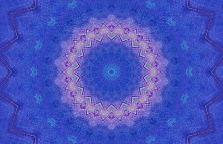Abstract Colorful Painted Kaleidoscopic Graphic Background. Futuristic Psychedelic Hypnotic Backdrop...