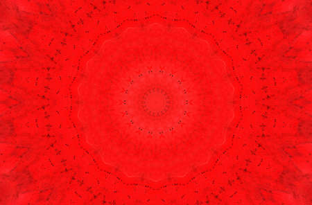 Abstract Colorful Painted Kaleidoscopic Graphic Background. Futuristic Psychedelic Hypnotic Backdrop...