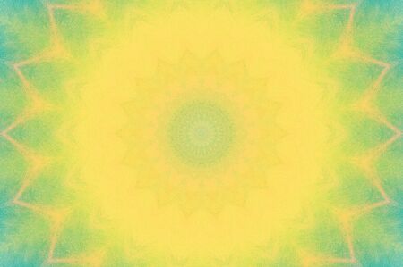 Abstract Colorful Painted Kaleidoscopic Graphic Background. Futuristic Psychedelic Hypnotic Backdrop...