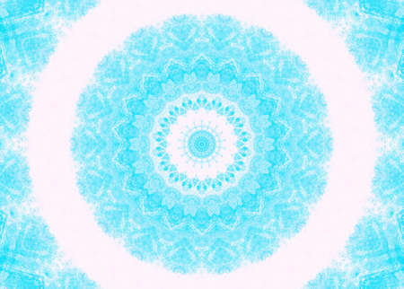 Abstract Colorful Painted Kaleidoscopic Graphic Background. Futuristic Psychedelic Hypnotic Backdrop...