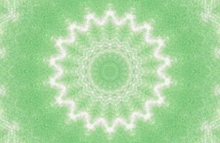 Abstract Colorful Painted Kaleidoscopic Graphic Background. Futuristic Psychedelic Hypnotic Backdrop Pattern With Texture. Folk Ethnic Floral Ornamental Mandala. Vintage Decorative Geometric Mosaicの写真素材