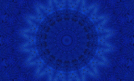 Abstract Colorful Painted Kaleidoscopic Graphic Background. Futuristic Psychedelic Hypnotic Backdrop Pattern With Texture. Folk Ethnic Floral Ornamental Mandala. Vintage Decorative Geometric Mosaicの写真素材