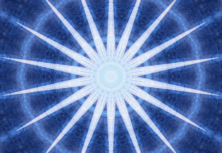 Abstract Colorful Painted Kaleidoscopic Graphic Background. Futuristic Psychedelic Hypnotic Backdrop Pattern With Texture. Folk Ethnic Floral Ornamental Mandala. Vintage Decorative Geometric Mosaicの写真素材