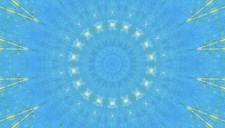 Abstract Colorful Painted Kaleidoscopic Graphic Background. Futuristic Psychedelic Hypnotic Backdrop...