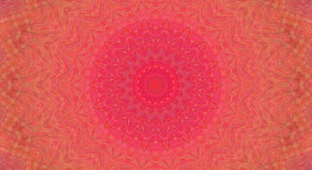 Abstract Colorful Painted Kaleidoscopic Graphic Background. Futuristic Psychedelic Hypnotic Backdrop...