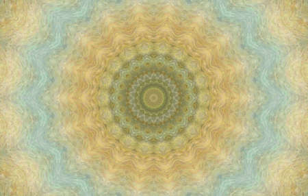 Abstract Colorful Painted Kaleidoscopic Graphic Background. Futuristic Psychedelic Hypnotic Backdrop...