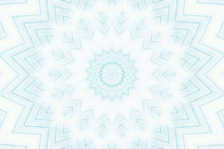 Abstract Colorful Painted Kaleidoscopic Graphic Background. Futuristic Psychedelic Hypnotic Backdrop Pattern With Texture. Folk Ethnic Floral Ornamental Mandala. Vintage Decorative Geometric Mosaicの写真素材