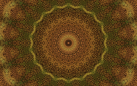 Abstract Colorful Painted Kaleidoscopic Graphic Background. Futuristic Psychedelic Hypnotic Backdrop...