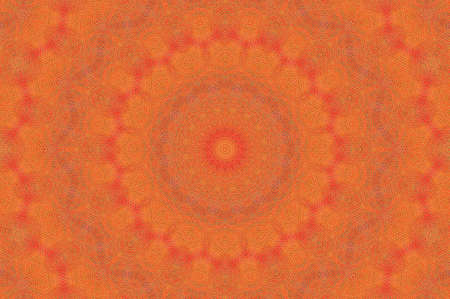 Abstract Colorful Painted Kaleidoscopic Graphic Background. Futuristic Psychedelic Hypnotic Backdrop Pattern With Texture. Folk Ethnic Floral Ornamental Mandala. Vintage Decorative Geometric Mosaicの写真素材