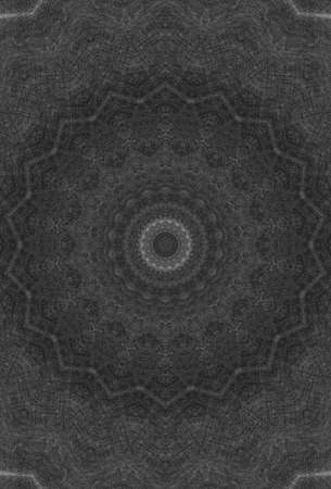 Abstract Colorful Painted Kaleidoscopic Graphic Background. Futuristic Psychedelic Hypnotic Backdrop Pattern With Texture. Folk Ethnic Floral Ornamental Mandala. Vintage Decorative Geometric Mosaicの写真素材