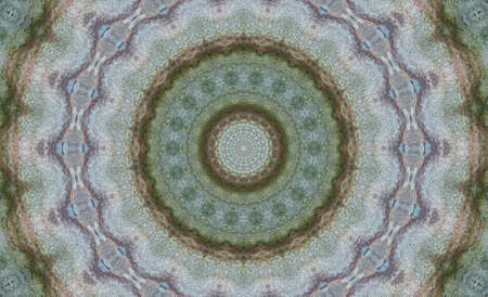 Abstract Colorful Painted Kaleidoscopic Graphic Background. Futuristic Psychedelic Hypnotic Backdrop...