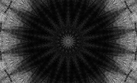 Abstract Colorful Painted Kaleidoscopic Graphic Background. Futuristic Psychedelic Hypnotic Backdrop Pattern With Texture. Folk Ethnic Floral Ornamental Mandala. Vintage Decorative Geometric Mosaicの写真素材