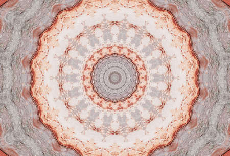 Abstract Colorful Painted Kaleidoscopic Graphic Background. Futuristic Psychedelic Hypnotic Backdrop...
