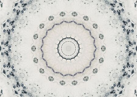 Abstract Colorful Painted Kaleidoscopic Graphic Background. Futuristic Psychedelic Hypnotic Backdrop...