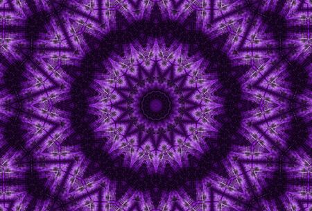 Abstract Colorful Painted Kaleidoscopic Graphic Background. Futuristic Psychedelic Hypnotic Backdrop...