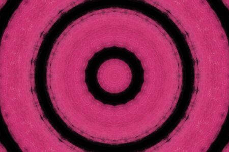 Abstract Colorful Painted Kaleidoscopic Graphic Background. Futuristic Psychedelic Hypnotic Backdrop Pattern With Texture. Folk Ethnic Floral Ornamental Mandala. Vintage Decorative Geometric Mosaicの写真素材