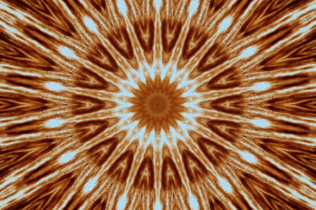 Abstract Colorful Painted Kaleidoscopic Graphic Background. Futuristic Psychedelic Hypnotic Backdrop...