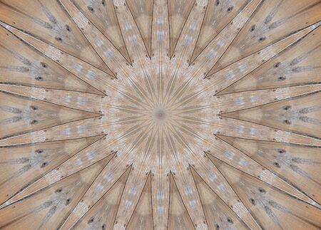 Abstract Colorful Painted Kaleidoscopic Graphic Background. Futuristic Psychedelic Hypnotic Backdrop Pattern With Texture. Folk Ethnic Floral Ornamental Mandala. Vintage Decorative Geometric Mosaicの写真素材