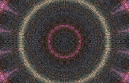 Abstract Colorful Painted Kaleidoscopic Graphic Background. Futuristic Psychedelic Hypnotic Backdrop...