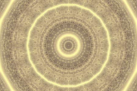 Abstract Colorful Painted Kaleidoscopic Graphic Background. Futuristic Psychedelic Hypnotic Backdrop Pattern With Texture. Folk Ethnic Floral Ornamental Mandala. Vintage Decorative Geometric Mosaicの写真素材