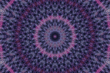 Abstract Colorful Painted Kaleidoscopic Graphic Background. Futuristic Psychedelic Hypnotic Backdrop Pattern With Texture. Folk Ethnic Floral Ornamental Mandala. Vintage Decorative Geometric Mosaicの写真素材