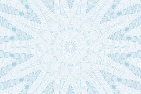 Abstract Colorful Painted Kaleidoscopic Graphic Background. Futuristic Psychedelic Hypnotic Backdrop Pattern With Texture. Folk Ethnic Floral Ornamental Mandala. Vintage Decorative Geometric Mosaicの写真素材