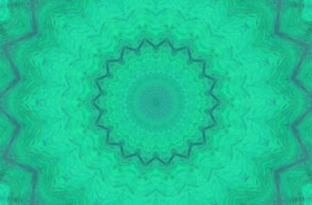 Abstract Colorful Painted Kaleidoscopic Graphic Background. Futuristic Psychedelic Hypnotic Backdrop...