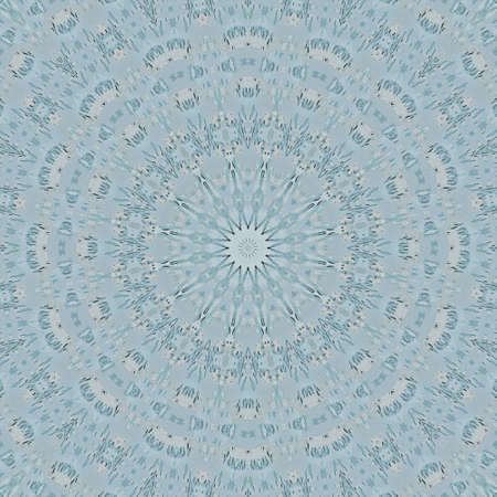 Abstract Colorful Painted Kaleidoscopic Graphic Background. Futuristic Psychedelic Hypnotic Backdrop...