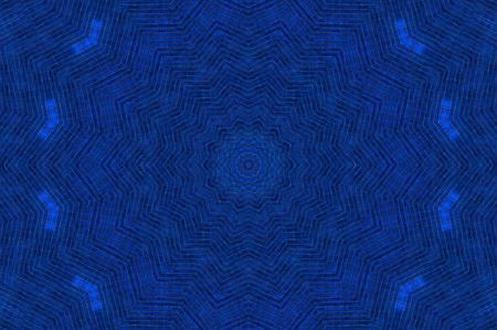 Abstract Colorful Painted Kaleidoscopic Graphic Background. Futuristic Psychedelic Hypnotic Backdrop Pattern With Texture. Folk Ethnic Floral Ornamental Mandala. Vintage Decorative Geometric Mosaicの写真素材