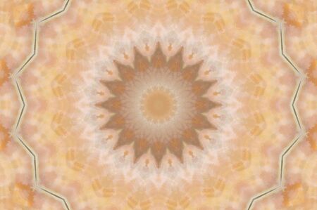 Abstract Colorful Painted Kaleidoscopic Graphic Background. Futuristic Psychedelic Hypnotic Backdrop...