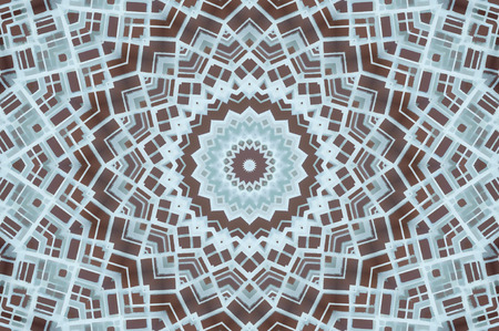 Abstract Colorful Painted Kaleidoscopic Graphic Background. Futuristic Psychedelic Hypnotic Backdrop...